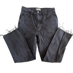 PACSUN stretch crop boot black jeans